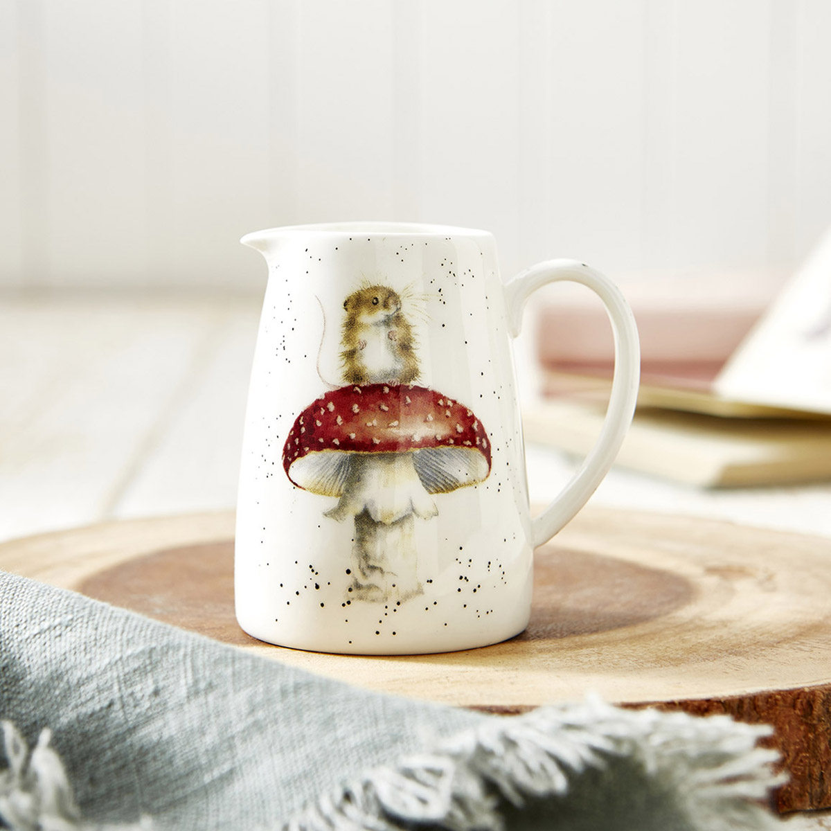Wrendale Designs He’s a Fun-gi Posy Jug image number null